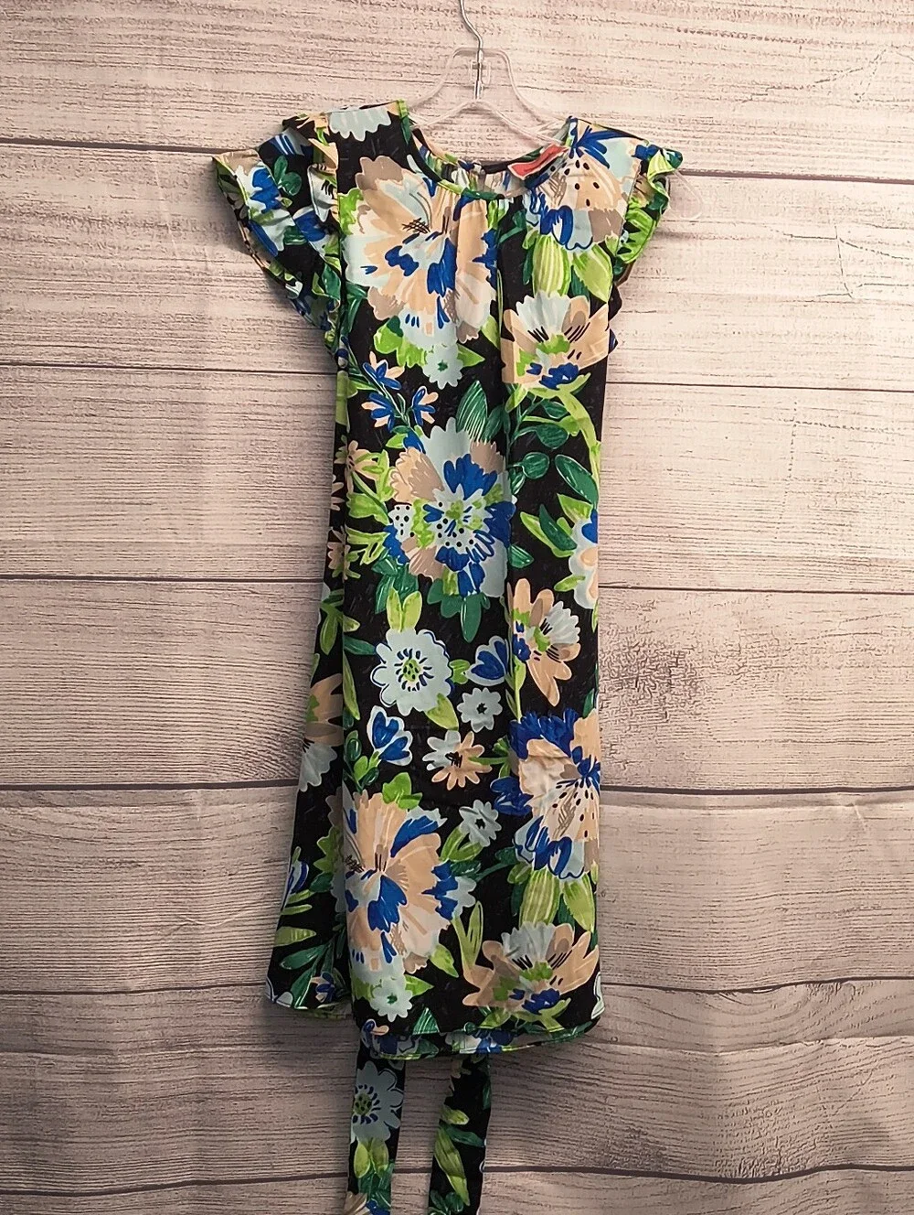 Kate Spade Full Bloom Belted floral Mini Dress Size 0